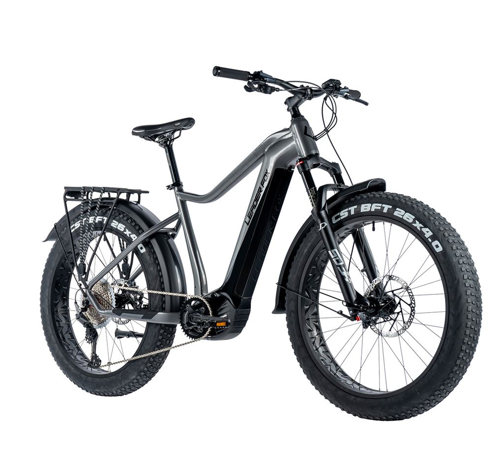 Leader Fox BRASA FAT E-BIKE 26, 2023 modré, vel. 18