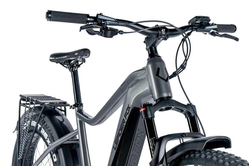 Leader Fox BRASA FAT E-BIKE 26, 2023 modré, vel. 18