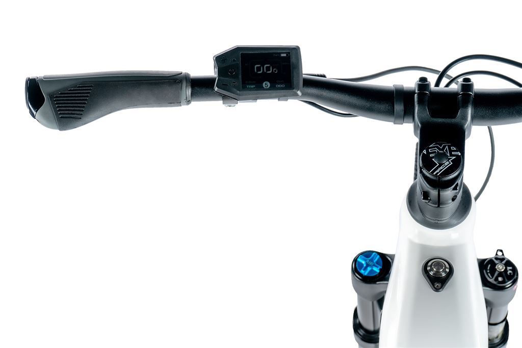 LEADER FOX E-BIKE 28 SANDY GENT 17,5-1, BLACK MATT/BLUE+GREY (REAR MOTOR), vel. 17,5