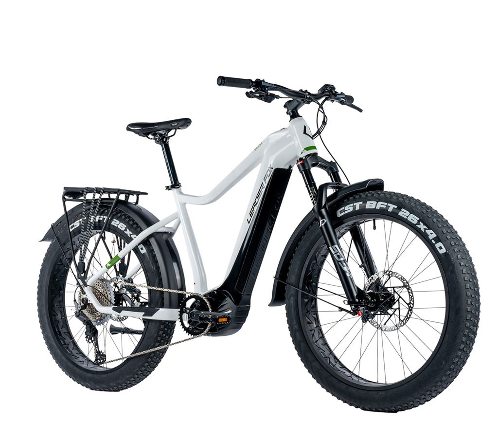 Leader Fox BRASA FAT E-BIKE 26, 2023 bílé, vel. 18