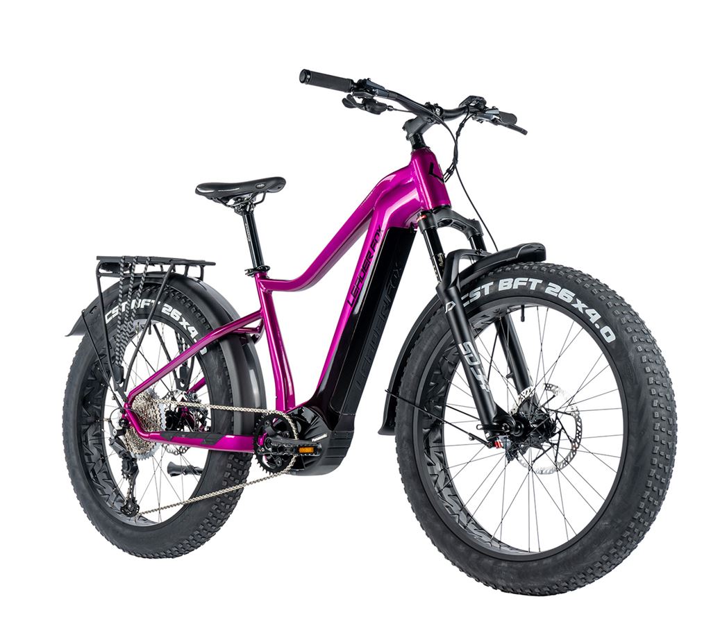 Leader Fox BRASA FAT E-BIKE 26, 2023 modré, vel. 20