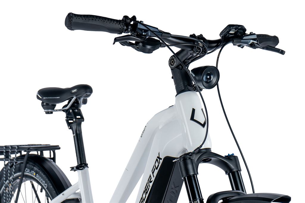 E-BIKE DIXON LADY 29,18-2, WHITE SHINY (PANASONIC)