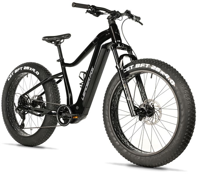 E-BIKE 26 BRAGA,FAT BIKE,20-2, BLACK SHINY (M510)