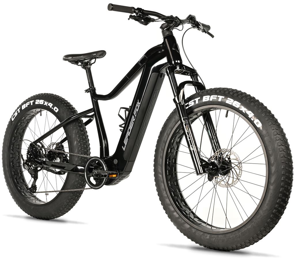 E-BIKE 26 BRAGA,FAT BIKE,18-2, BLACK SHINY (M510)