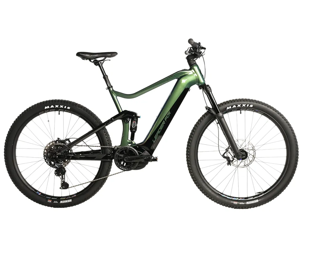 E-BIKE AYRA FULL.SUSP 29, 17,5-1,  GREEN BOTTLE (PANASONIC)