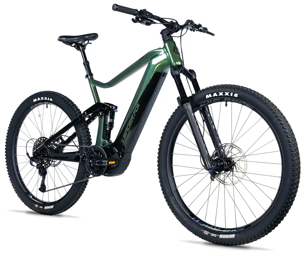 E-BIKE AYRA FULL.SUSP 29, 19,5-1,  GREEN BOTTLE  (PANASONIC)