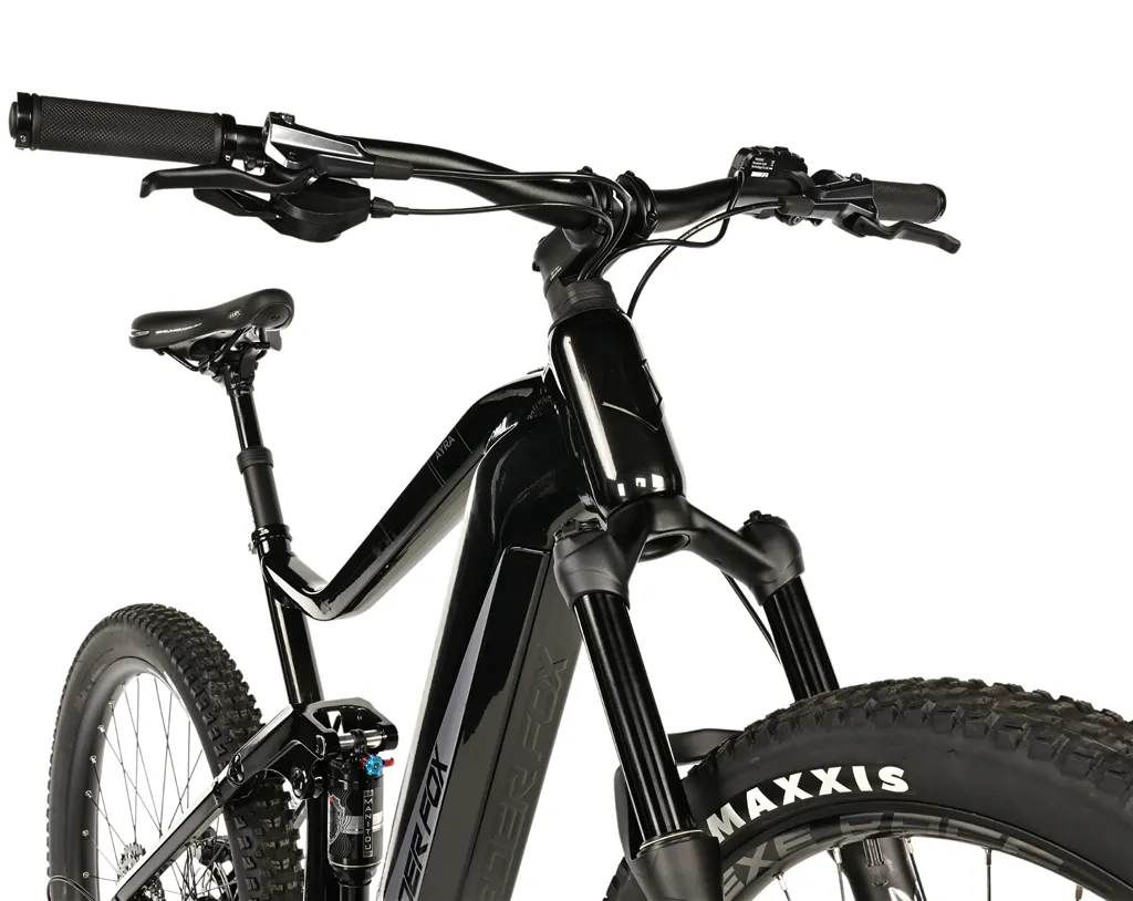 E-BIKE AYRA FULL.SUSP 29, 21,5-2, BLACK SHINY (PANASONIC)