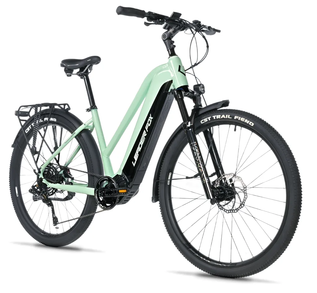 E-BIKE 28 BARNET LADY 18-2, LIGHT GREEN (M510)