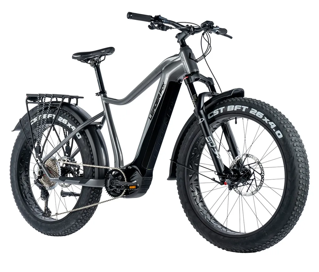 E-BIKE 26 BRASA,FAT BIKE,18-2, GREY SHINY (PANASONIC)