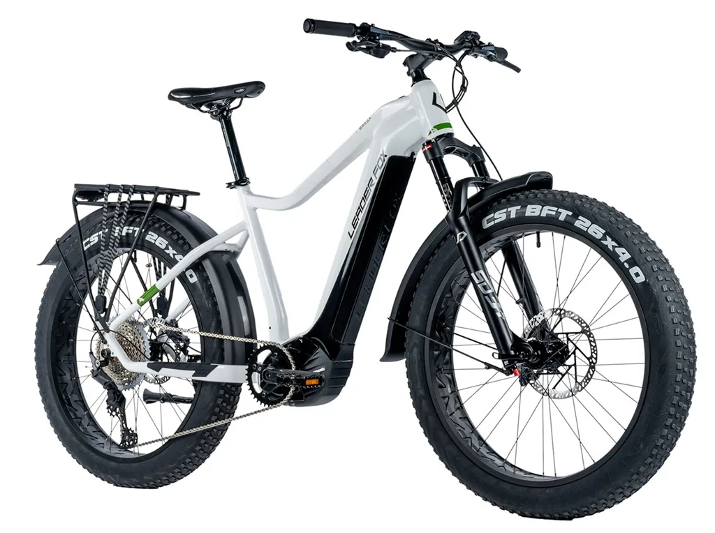 E-BIKE 26 BRASA,FAT BIKE,20-1, WHITE SHINY (PANASONIC)