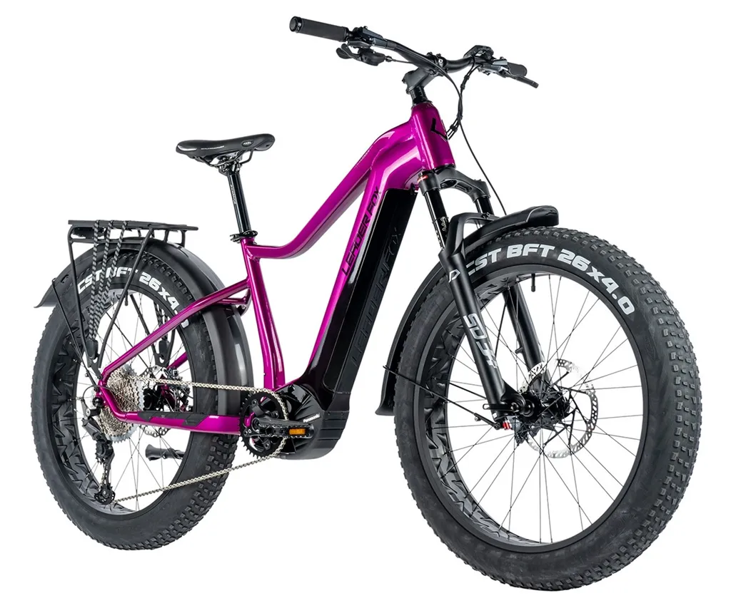 E-BIKE 26 BRASA,FAT BIKE,18-3, VIOLET SHINY (PANASONIC)